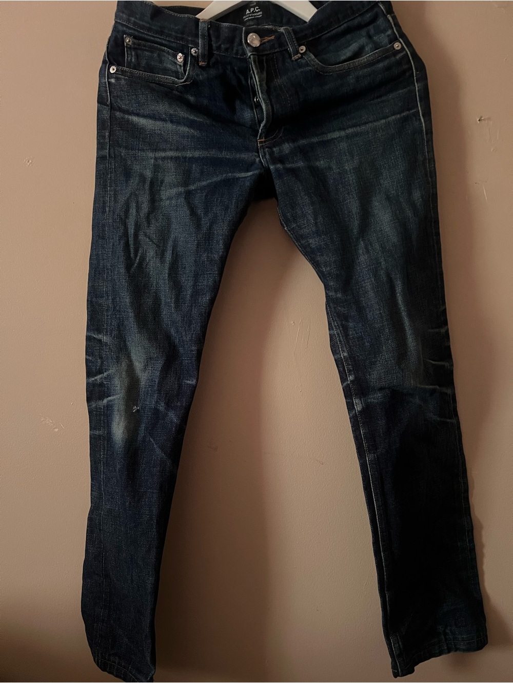 A.P.C. Selvedge Jeans Mens 29 Petit Standard Indigo Japanese droit etroit apc